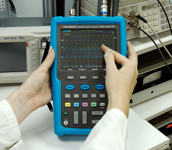 ADS-4112 Осциллограф цифровой запоминающий - дубль
