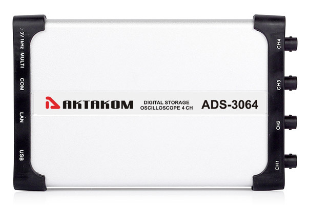 ADS-3064 Четырехканальный USB осциллограф - приставка