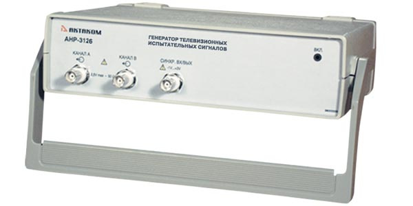 АНР-3126 USB Генератор телевизионных испытательных сигналов