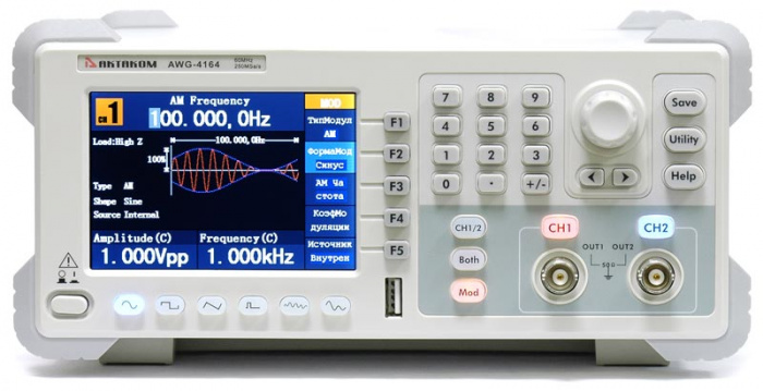 AWG-4164 Генератор сигналов специальной формы