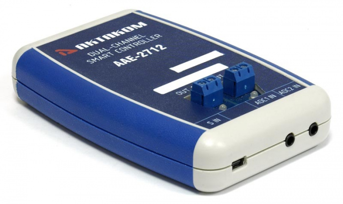ААЕ-2712 Универсальный контроллер LAN/USB с двумя исполнительными каналами (реле)