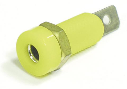 641-yellow Гнездо (розетка)
