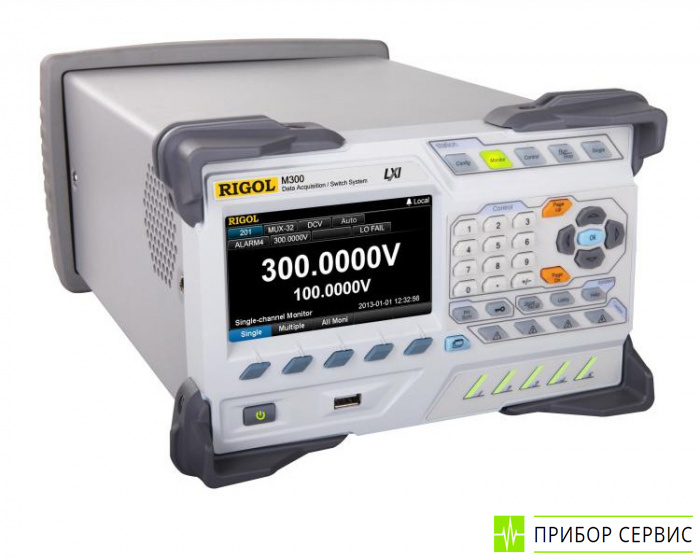 M301 - мультиметр цифровой с системой сбора данных и коммутации (базовый блок с измерительным модулем)