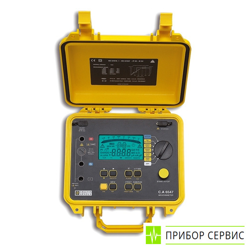 C.A 6547 - мегаомметр