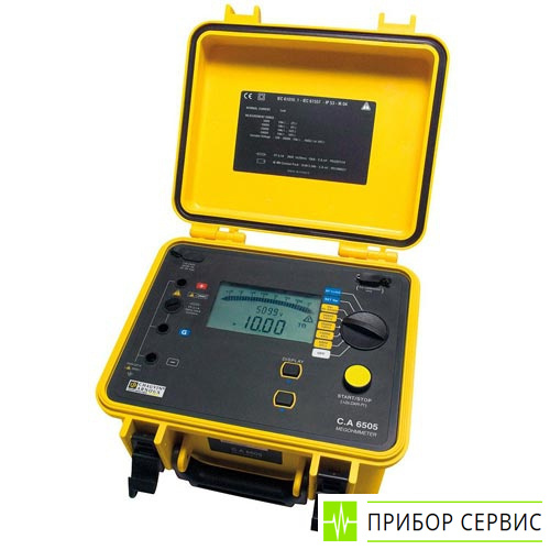 C.A 6505 - измеритель сопротивления изоляции