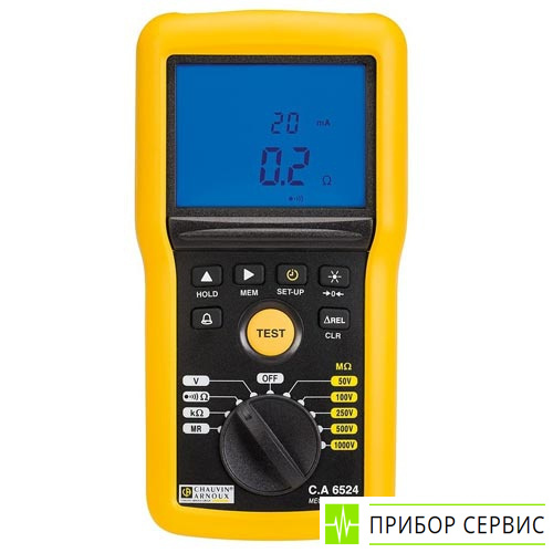 C.A 6524 - измеритель сопротивления изоляции