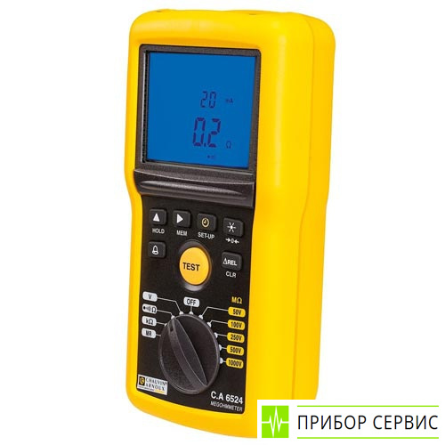 C.A 6524 - измеритель сопротивления изоляции