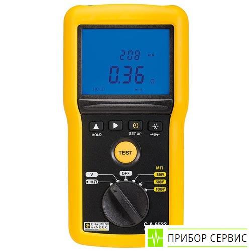 C.A 6522 - измеритель сопротивления изоляции