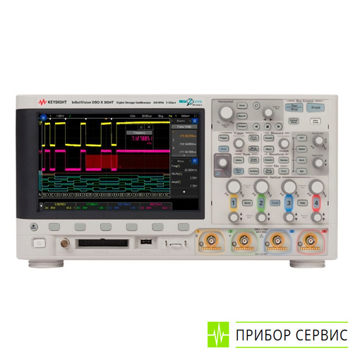 DSOX3034T - осциллограф цифровой 4-х канальный с полосой пропускания 350 МГц