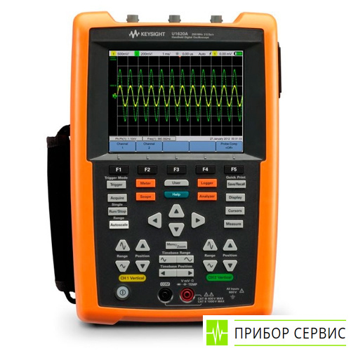 U1620A - осциллограф портативный с полосой 200 МГц